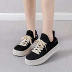 Damen Sportliche und atmungsaktive Sneaker mit flexiblem Sohlenprofil R&B
