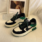 Damen Sneakers im urbanen Retro-Stil mit dicker Sohle