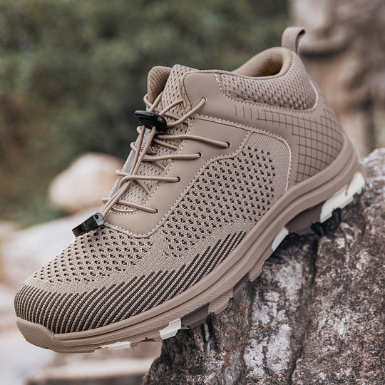 Herren Atmungsaktive Trail-Schuhe mit flexiblem Schnürsystem R&B