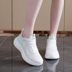 Damen Luxus Lauf-Sneakers mit atmungsaktiver Netzstruktur und bequemer Dämpfung R&B