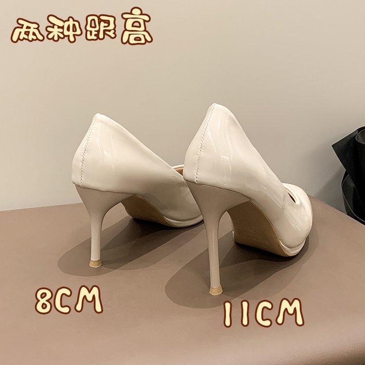 Damen elegante Spitzen High Heels