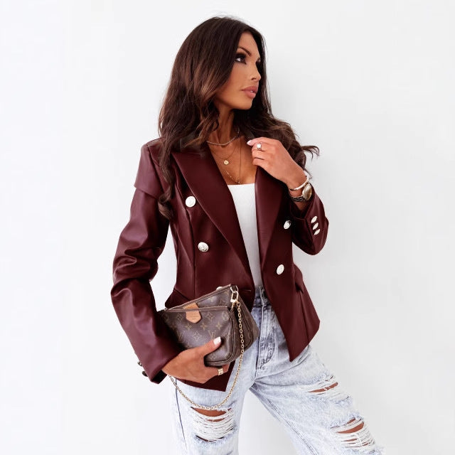 Damen Blazer mit doppelter Knopfleiste R&B