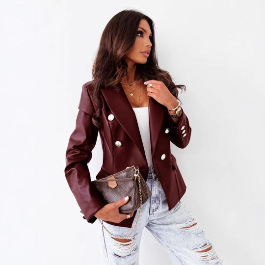 Damen Blazer mit doppelter Knopfleiste R&B