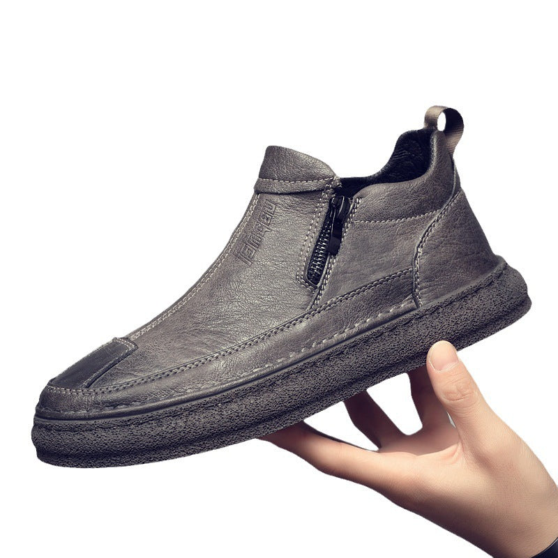 Herren Komfortable und stylische Stiefel mit Reißverschluss R&B