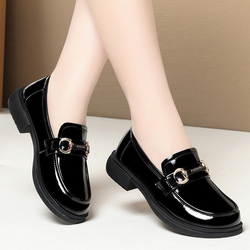 Damen Elegante Loafers mit modischem Kettendetail und bequemer Sohle R&B