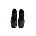 Damen Elegante Ballerinas mit dehnbarem Überkreuz-Riemen R&B