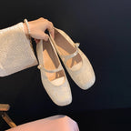 Damen elegante Ballerina-Pumps mit modischer Schleifenverzierung R&B