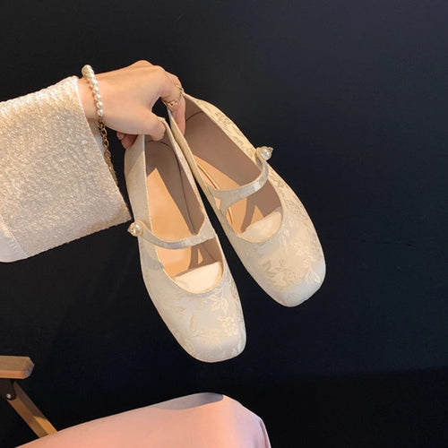 Damen elegante Ballerina-Pumps mit modischer Schleifenverzierung R&B