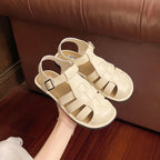 Damen Komfortable Sommer-Sandalen mit verstellbarem Schnallenverschluss und atmungsaktiven Riemen R&B