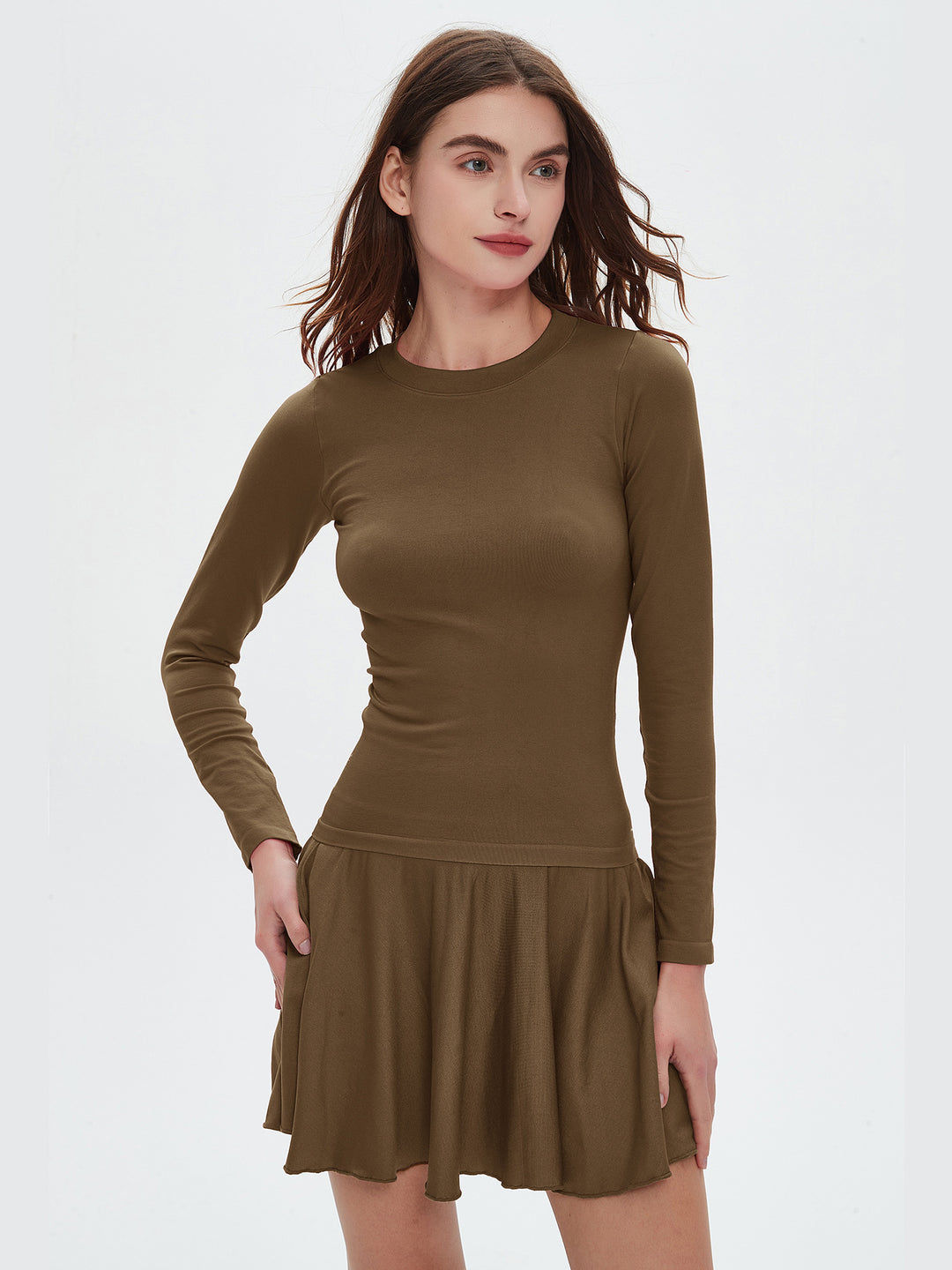 Damen Freizeitkleid im sportlichen Stil R&B