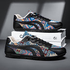 Damen Modische Sneakers mit Ethno-Muster und komfortablem Fußbett