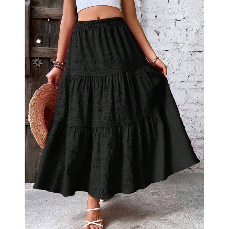 Damen Maxi Rock R&B
