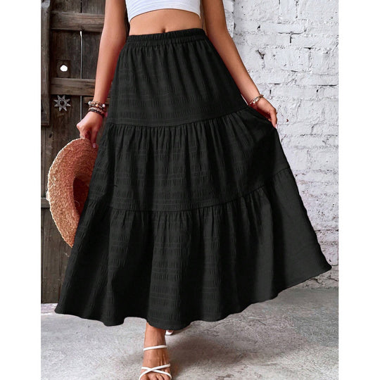 Damen Maxi Rock R&B