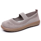 Damen Atmungsaktive Ballerinas mit elastischem Riemen