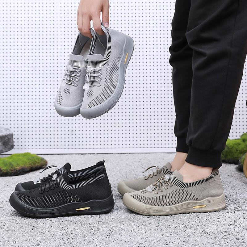 Damen Sportliche Freizeitschuhe mit elastischem Schnürsystem und rutschfester Sohle R&B