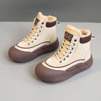 Damen modische Winterstiefel mit isolierendem Innenfutter und rutschfester Sohle R&B
