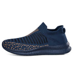 Damen Sneakers aus atmungsaktivem Strickmaterial mit flexibler Sohle R&B