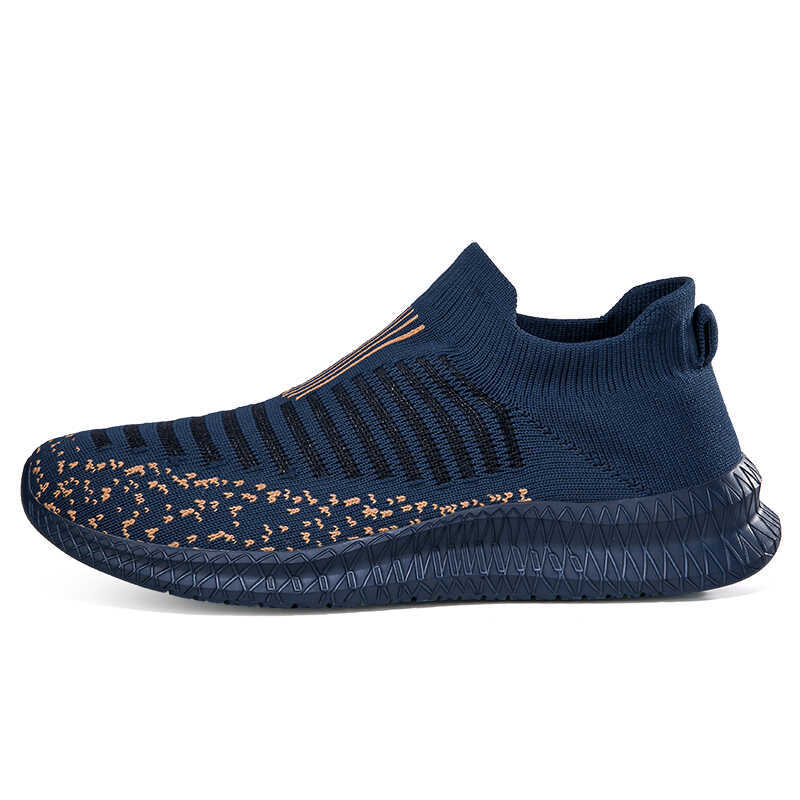 Damen Sneakers aus atmungsaktivem Strickmaterial mit flexibler Sohle R&B