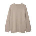 Damen lässiger Strickpullover R&B