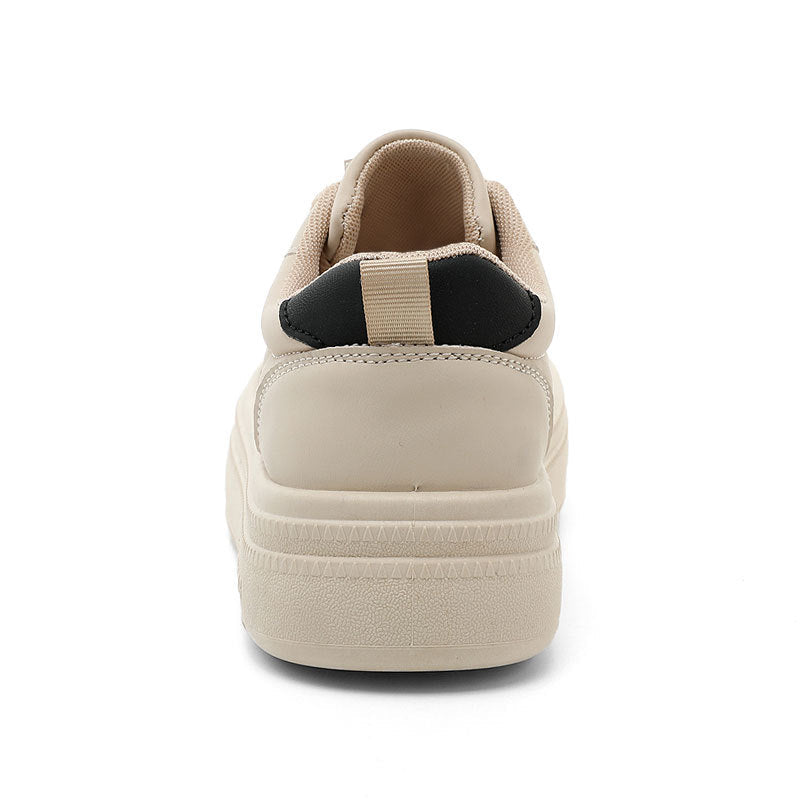 Damen modische Plateau-Sneaker mit atmungsaktiver Oberflächenstruktur und dämpfender Sohle R&B