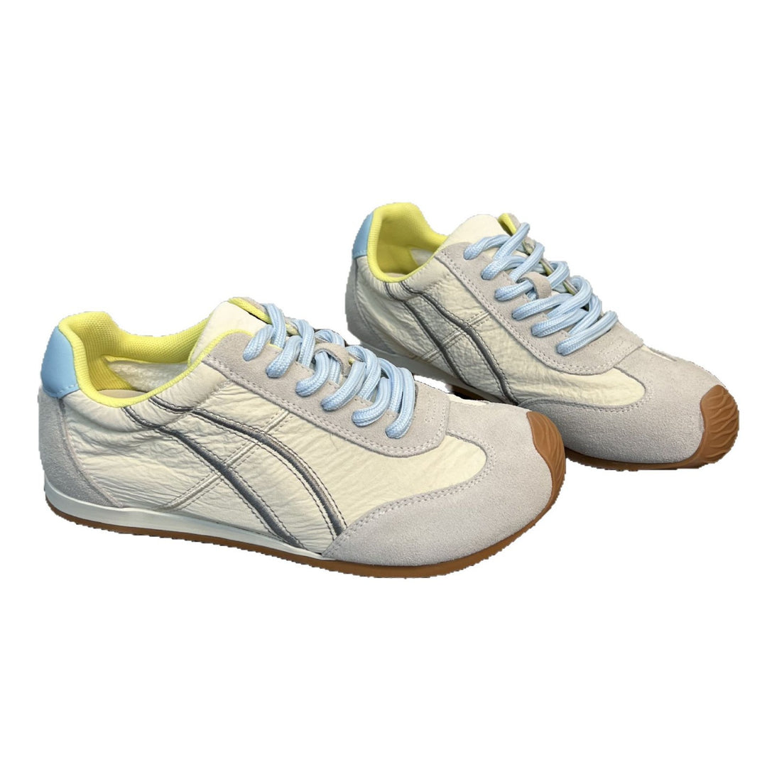 Damen Sneaker aus hochwertigem Leder und atmungsaktivem Material R&B