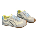 Damen Sneaker aus hochwertigem Leder und atmungsaktivem Material R&B