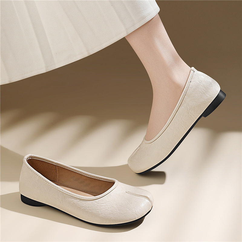 Damen Elegante und bequeme Ballerinas mit flexiblem Fußbett R&B