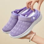 Damen Atmungsaktive Clogs mit flexiblem Tragekomfort R&B