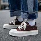 Damen Trendige Sneakers mit dicker Sohle