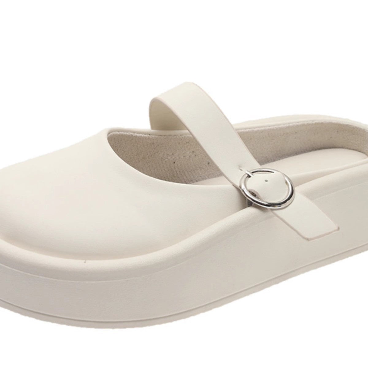 Damen Clogs mit eleganter Schnalle und bequemem Innenfutter R&B