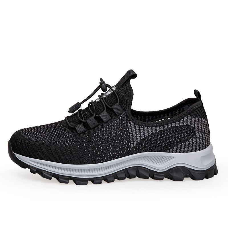 Damen Hochleistungs Fitness-Sneaker mit elastischem Schnellschnürsystem R&B