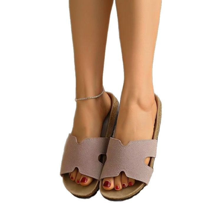 Damen Komfortable Riemchensandalen mit modischem Überkreuz-Design R&B