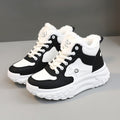 Damen High-Top Sneakers mit kuscheligem Warmfutter und rutschfester Sohle R&B