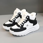 Damen High-Top Sneakers mit kuscheligem Warmfutter und rutschfester Sohle R&B