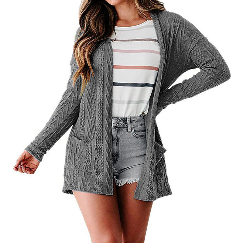 Damen Strickjacke im lässigen Stil R&B