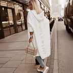 Damen Oversized Kapuzenmantel R&B