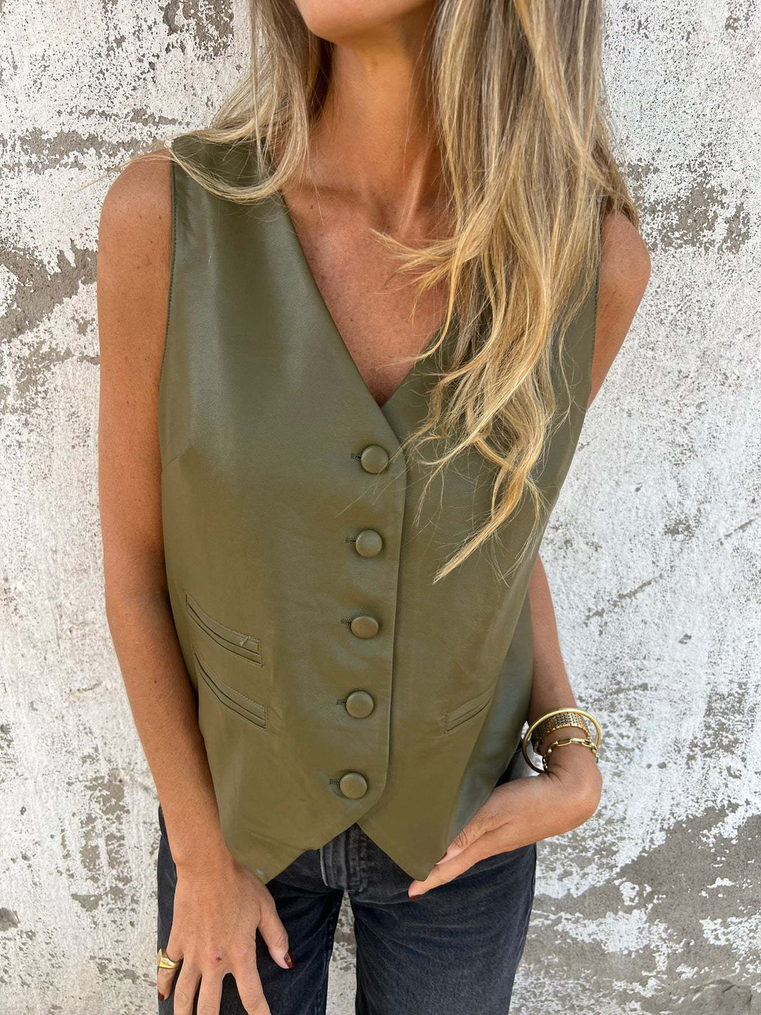 Damen elegante stylish Weste R&B
