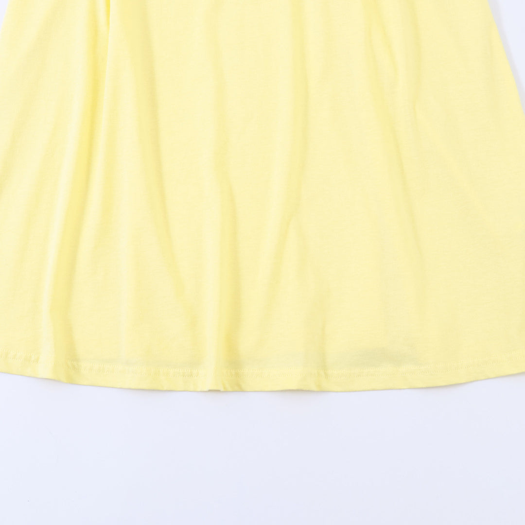 Damen Baumwolle Maxikleid mit langen Ärmeln R&B