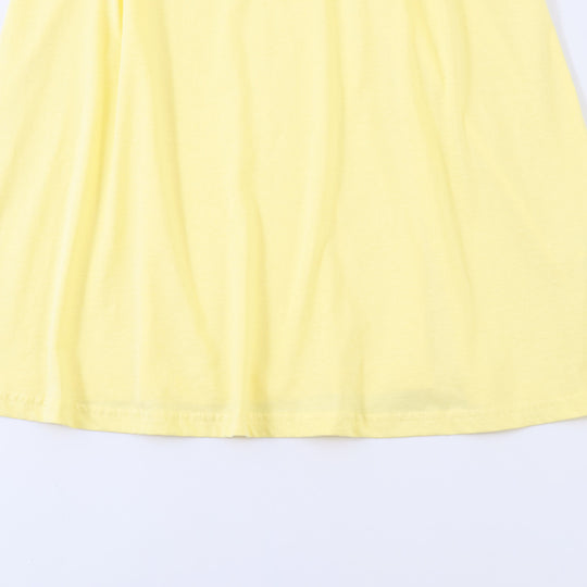 Damen Baumwolle Maxikleid mit langen Ärmeln R&B