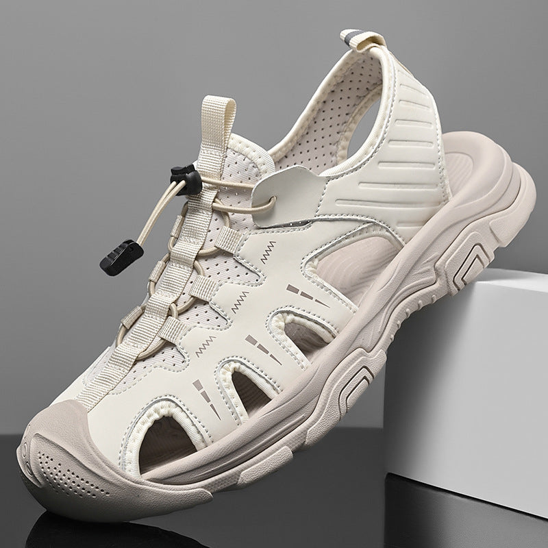 Herren Sportliche Outdoor-Sandalen mit rutschfester Sohle und verstellbarem Riemen R&B