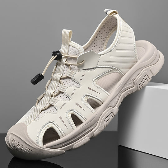 Herren Sportliche Outdoor-Sandalen mit rutschfester Sohle und verstellbarem Riemen R&B