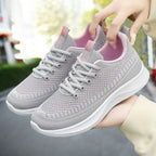 Damen Sportliche und atmungsaktive Sneakers mit rutschfester Sohle R&B
