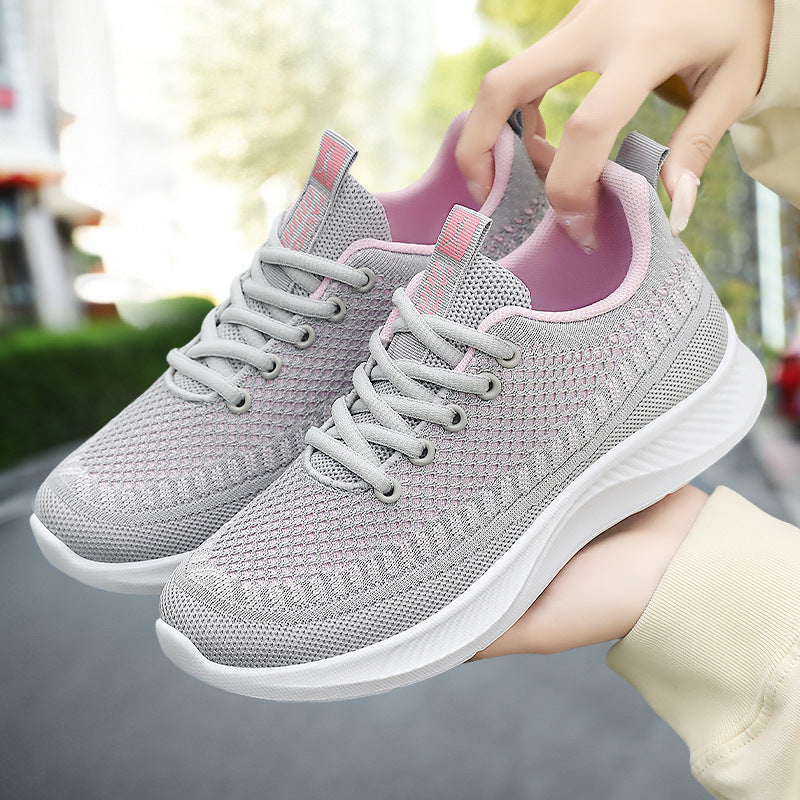 Damen Sportliche und atmungsaktive Sneakers mit rutschfester Sohle R&B