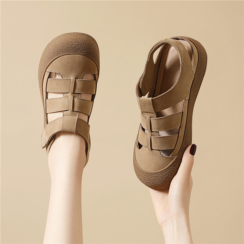 Damen Komfortable Freizeitsandalen mit verstellbaren Riemen R&B
