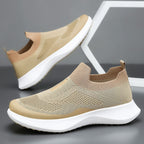 Damen Freizeit-Sneaker mit elastischem Mesh-Obermaterial von R&B