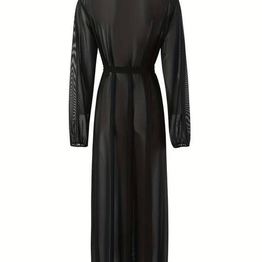Damen Transparenter Maxikleid R&B