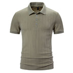 Herren Polohemd mit strukturiertem Design
