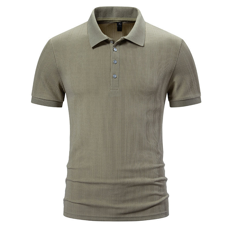Herren Polohemd mit strukturiertem Design
