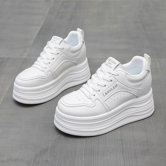 Damen modische Plateau Sneakers R&B