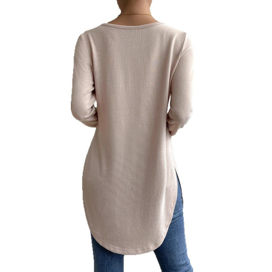 Damen Langarmoberteil mit modernem Schnitt und weichem Material R&B